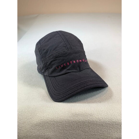 Nike AW84 Womens 5 Panel Hat Cap Strap Back Lightweight Live Strong arm cycling main image 6